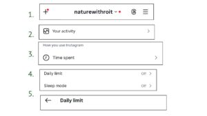 Instagram Time spends setting 2026